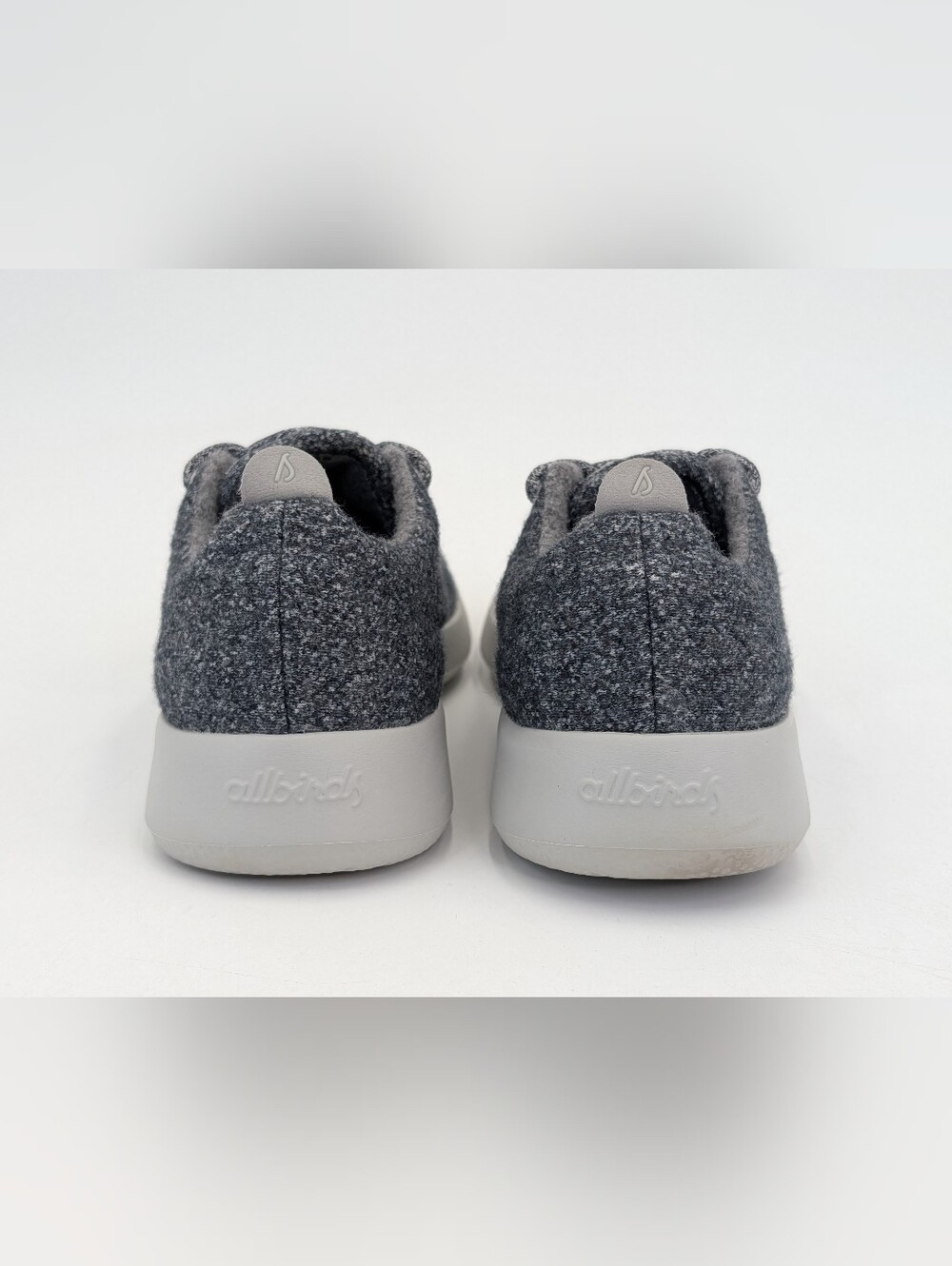 allbirds Sz 8 Women's Heather Gray Merino Wool Lace-Up Cushioned Insole Sneakers - Picture 14 of 17